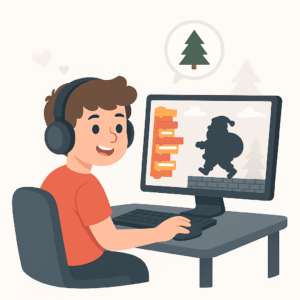 Atelier de Crăciun: Creează-ți propriul joc în Scratch!