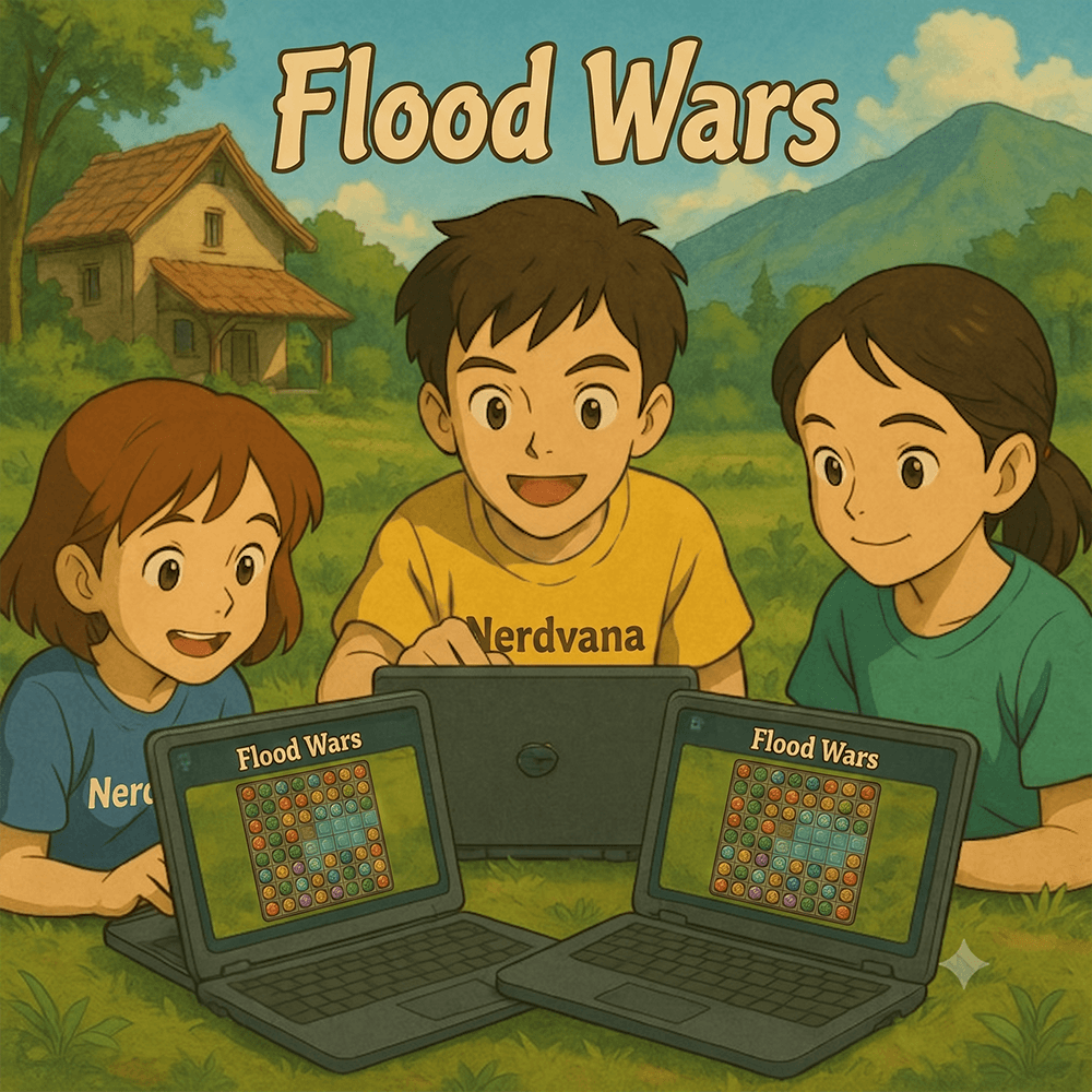Nerdvana 2.0 SummerCamp 2026: teoria jocurilor & jocul FFA Flood Wars